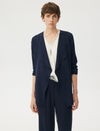 Flowy Drape Front Jacket