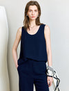 U-Neck Sleeveless Tank Top