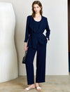 Wide Leg Straight Pants