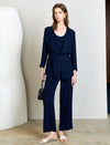Wide Leg Straight Pants