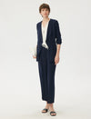 Flowy Drape Front Jacket
