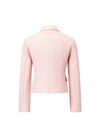 Three-Button Cropped Blazer