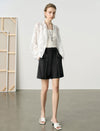 Sheer Floral Lace Zip-Up Sun Jacket