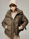 Sherpa Trim Down Jacket