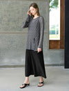 Sheer Textured Knit Top