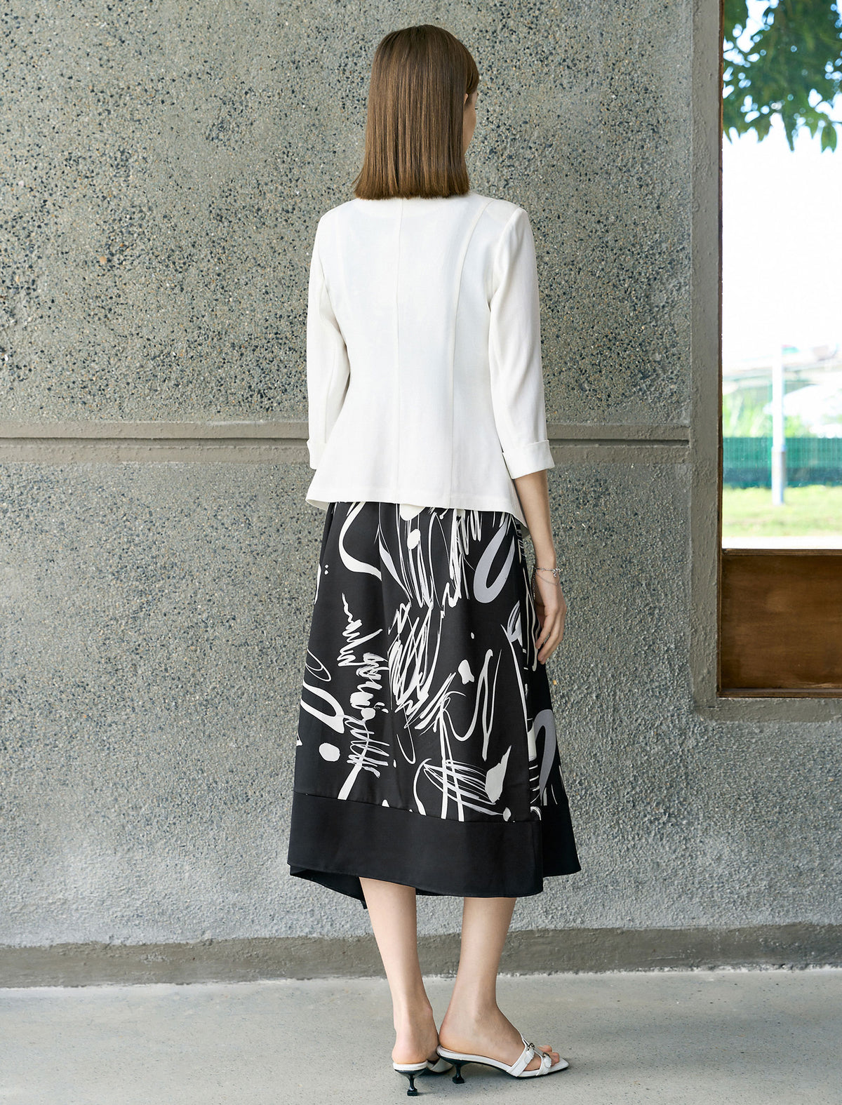 Elegant Lapel Collar Blazer