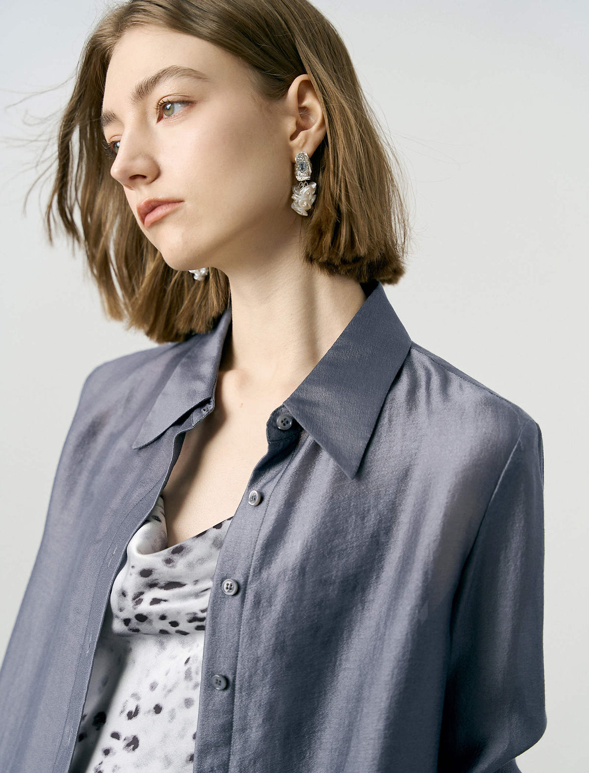 Tencel Lightweight Button Up Shirt