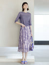 Tie Dye Midi Skirt