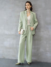 Sage Green Tailored Blazer