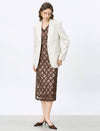 The Essential Cream Blazer | Single-Breasted Tailored Fit