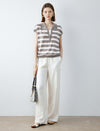 Tencel Blend High Waist Wide Leg Pants