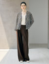 Retro Dot Thin Jacket Coat