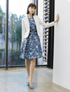 Pearl Button Slim Fit Lapel Blazer