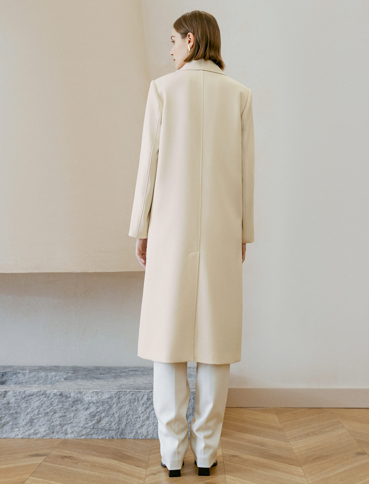 Classic Mid-Length Trench Coat