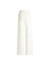 High-Waisted Wide Leg Denim Pants