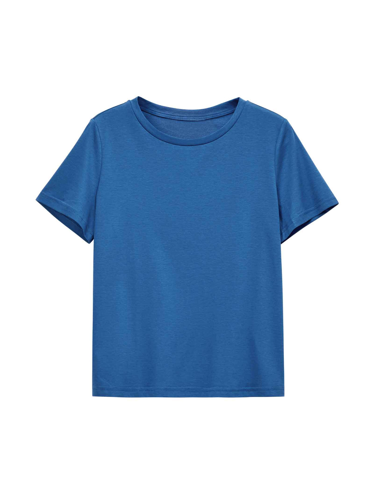 Casual Crew‑Neck Short‑Sleeve T‑Shirt