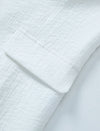 Light Tencel Three-Quarter Sleeve Blazer