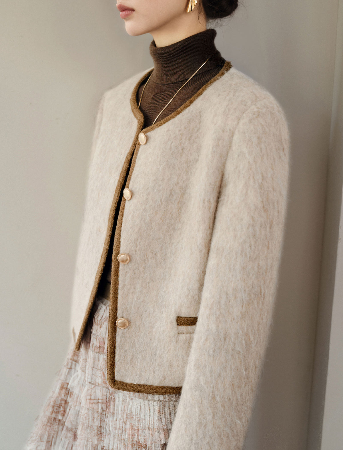 Classic Wool Blend Jacket