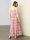 Romantic Tie-Dye Slip Maxi Dress