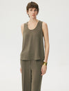 U-Neck Sleeveless Tank Top