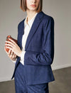 Classic Solid Pantsuit Set