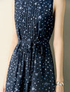 Tencel Floral Polka Dot Maxi Dress