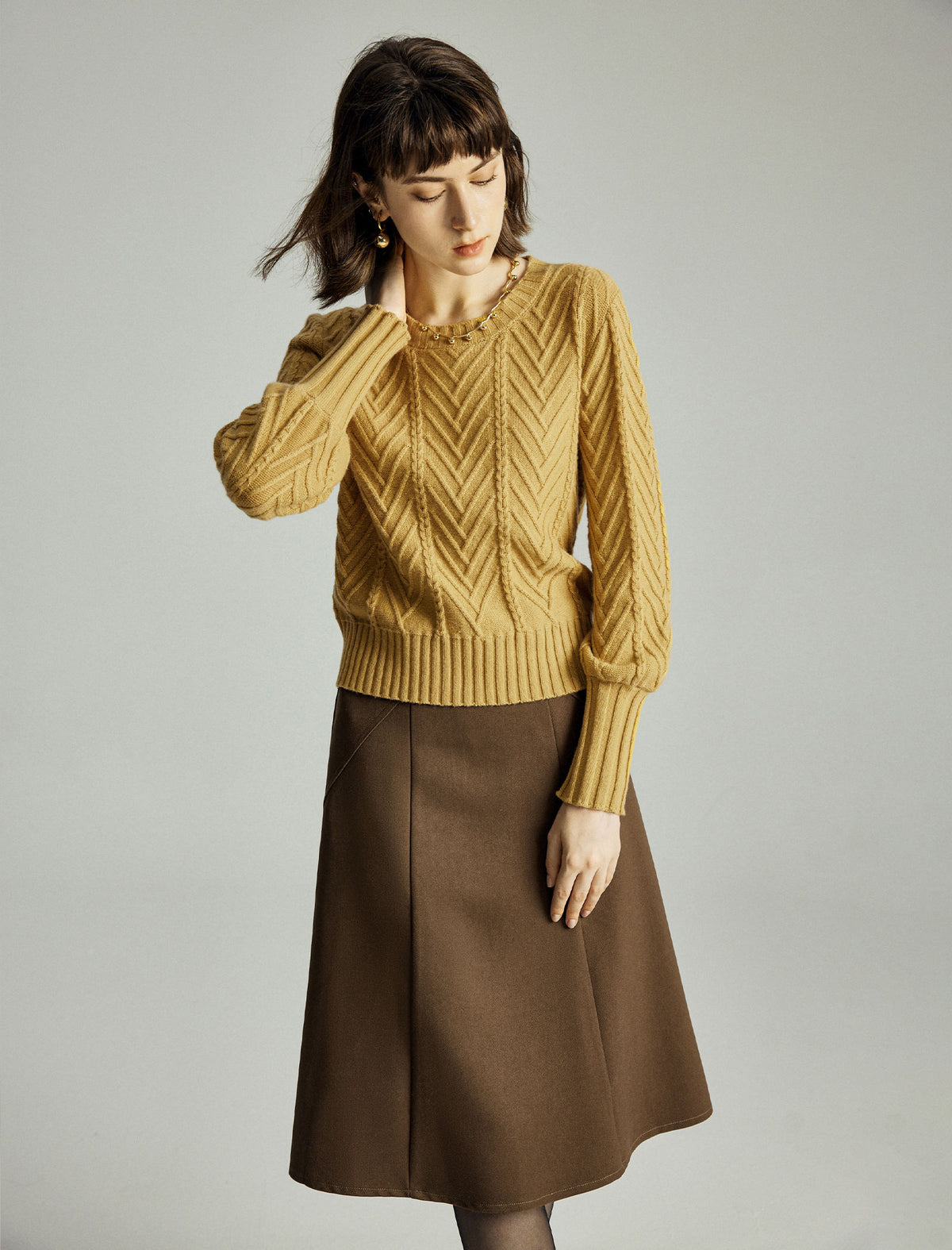 Classic Refined A-Line Skirt