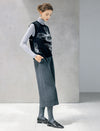 Double-Pleat Cuffed Cropped Wide-Leg Pants