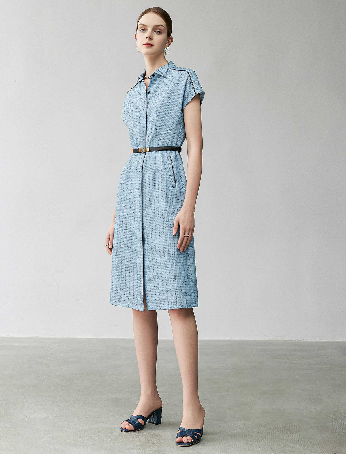 Button-Down Shirt Dress