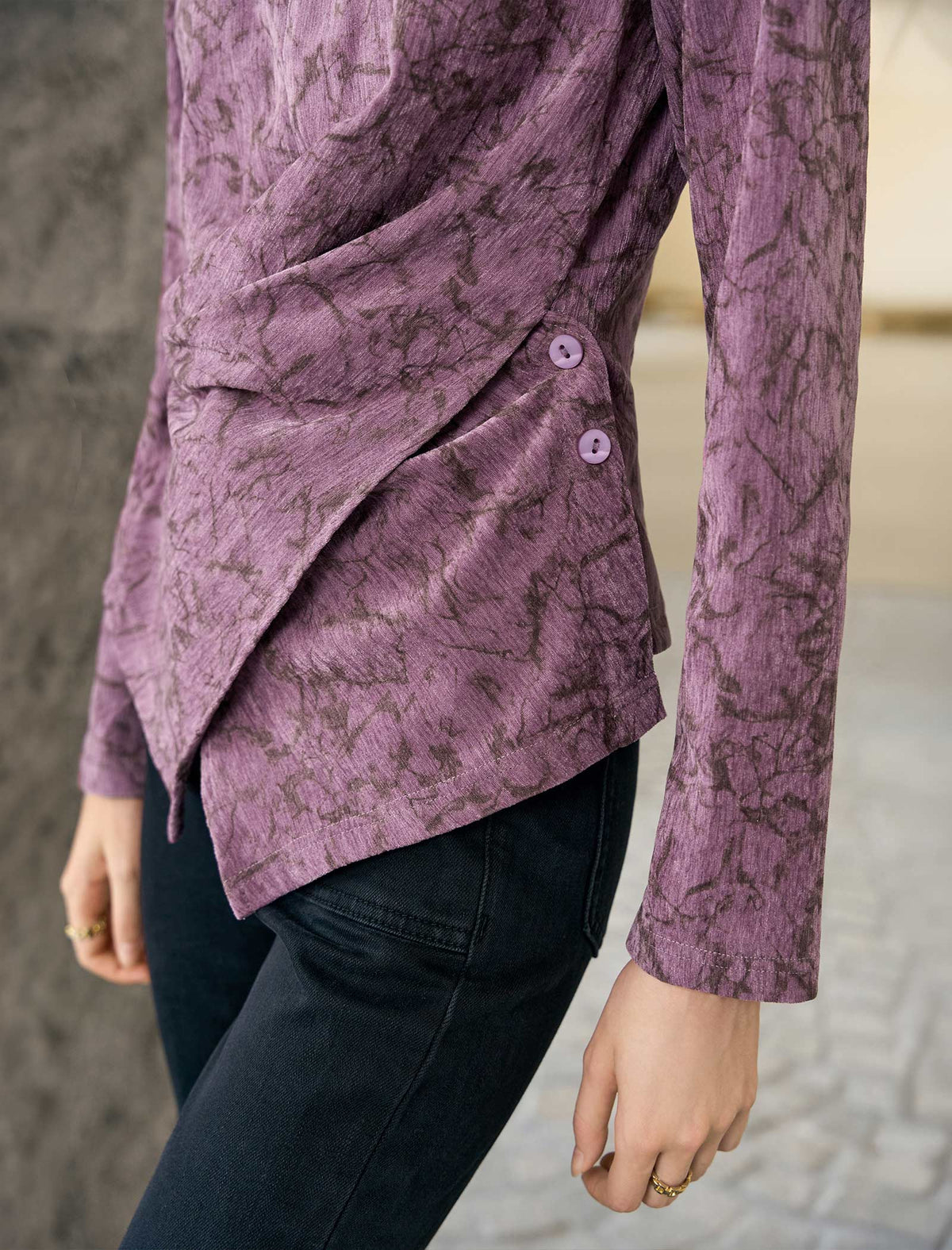 Classic Floral Print Top