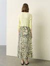 Soft Yellow Short Semi-Sheer Cardigan