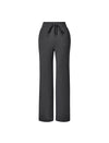 High Waist Drawstring Wide Leg Pants