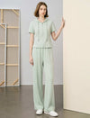 Minimalist Wide‑Leg Casual Pants
