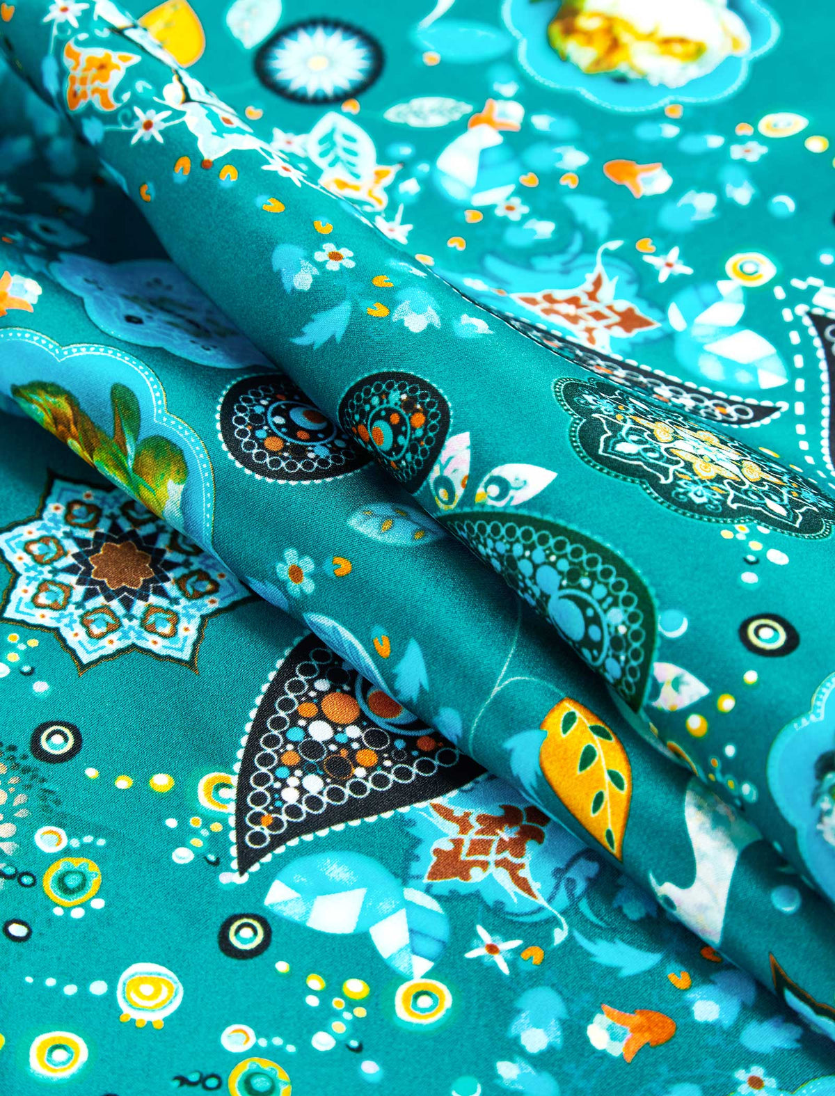 Provence Plume 100% Mulberry Silk Square Scarf