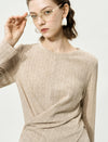 Slim Fit Long-Sleeve Lightweight Knit Top