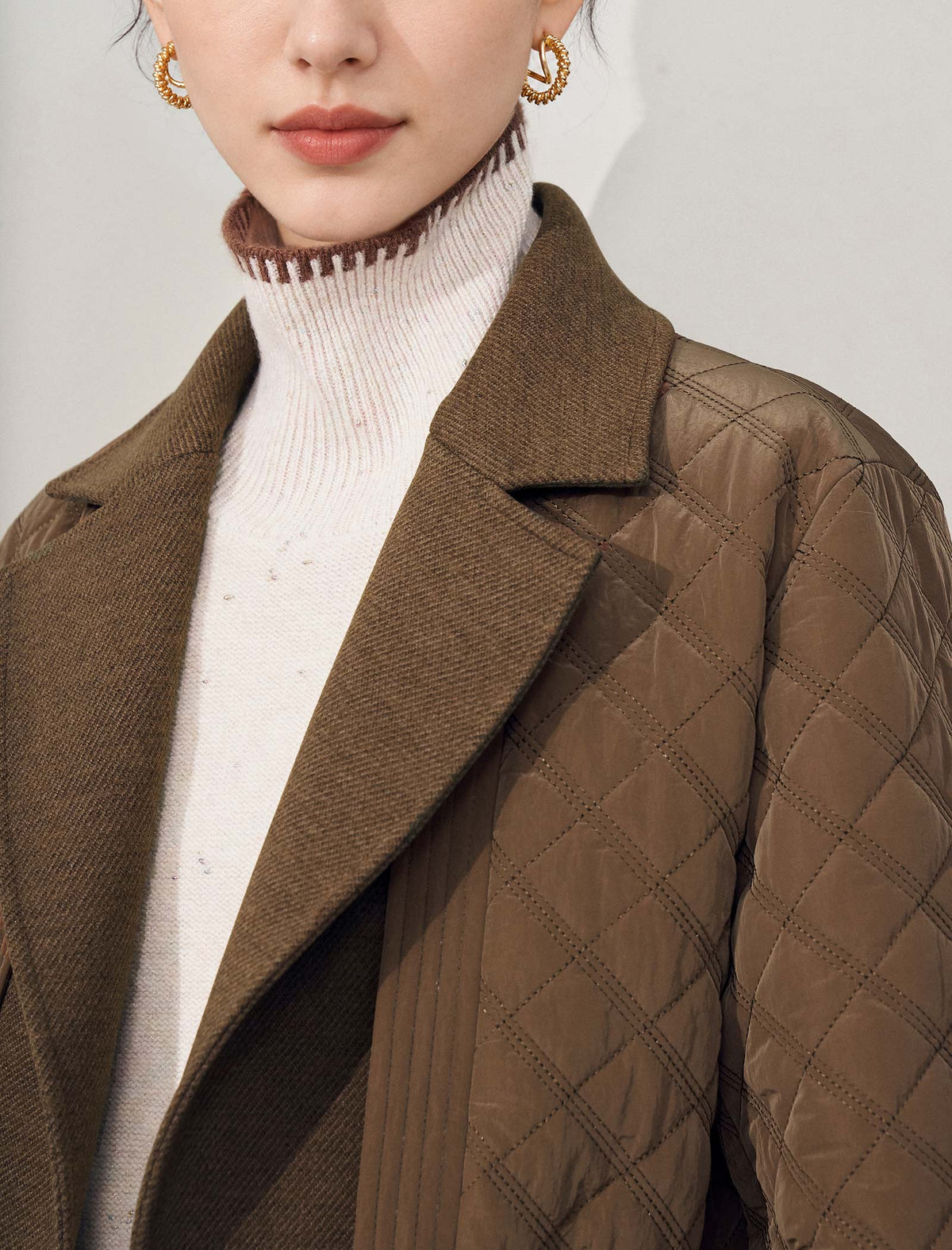 Classic Quilted Padded Coat