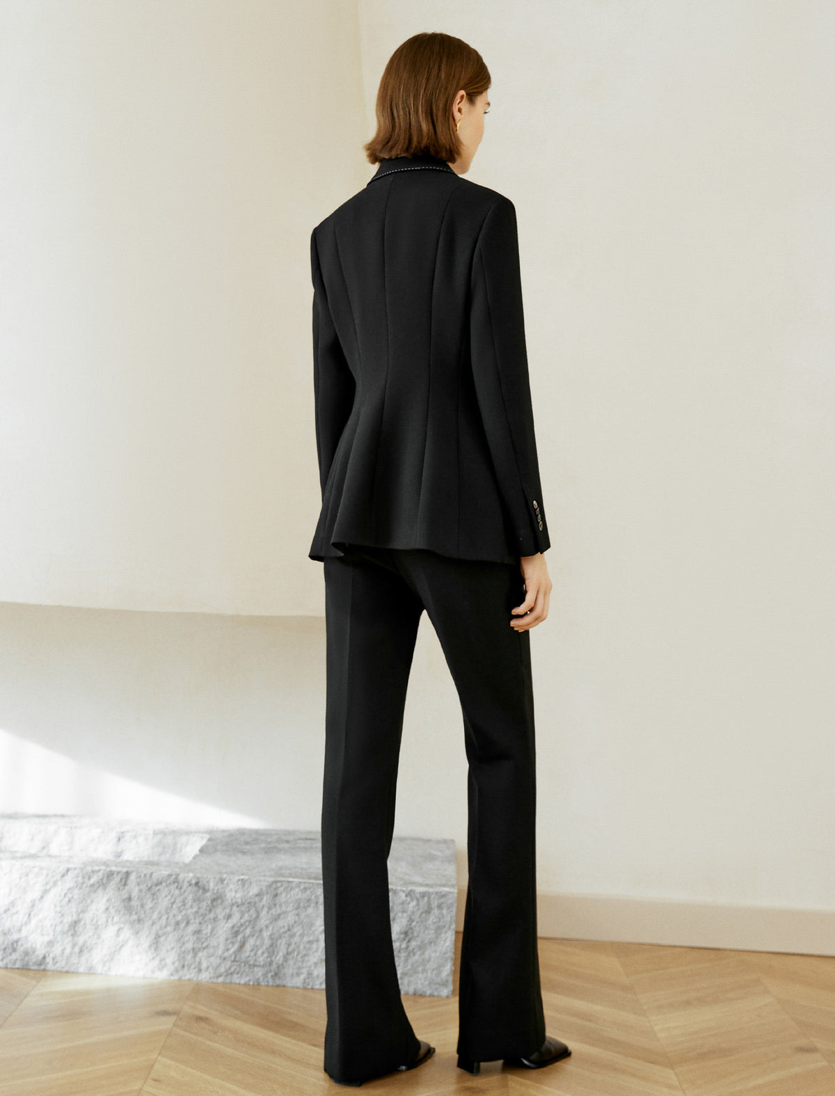 Tailored Subtle Flare Dress Pants