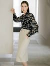 High-Waisted Pencil Skirt