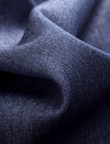 Vintage-Inspired Denim 3/4 Sleeved Knee Length Dress