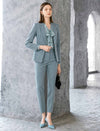 Single-Breasted Tailored Blazer