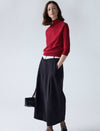Wool-Blend Wide-Leg Culottes