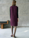 Purple Vintage Elegant Sleeveless Dress