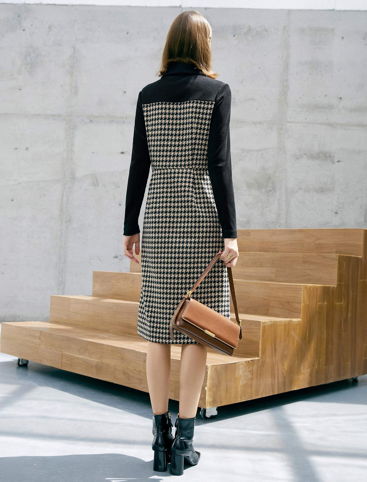 Classic Plaid Relaxed Dress