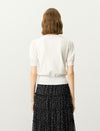 Pearl Embellished Knit Cardigan