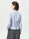 Tencel Wrap-Tie Shirt
