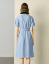 Belt Detail Shirt Dress