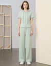 Minimalist Wide‑Leg Casual Pants