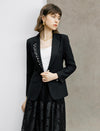 Black Professional Slim Fit Blazer