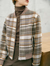 Wool Blend Cropped Jacket