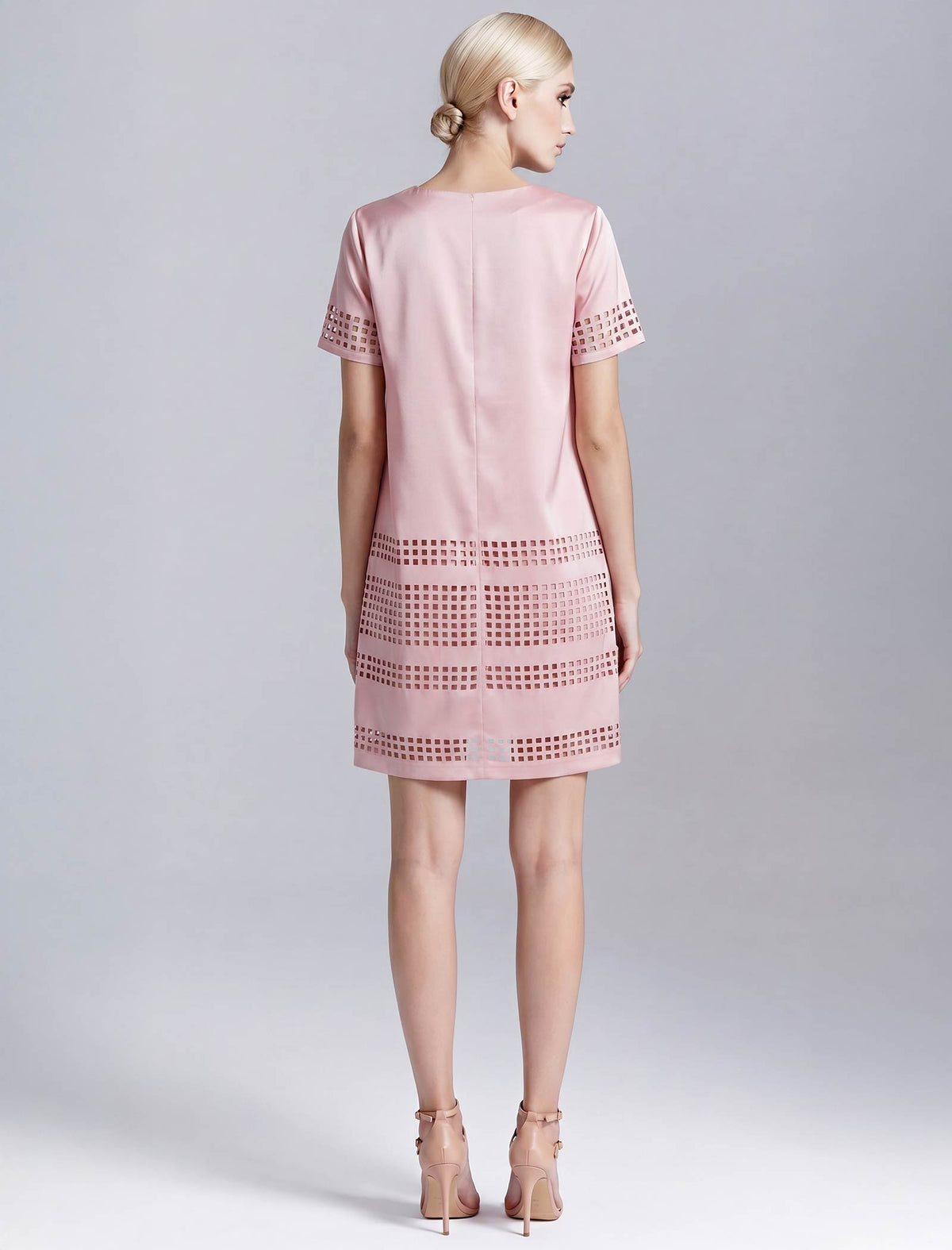 Color-Block Short Sleeve Dress